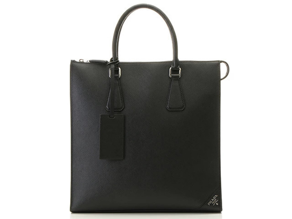 Prada Tote Tessuto Saffiano bag Saffiano leather black I